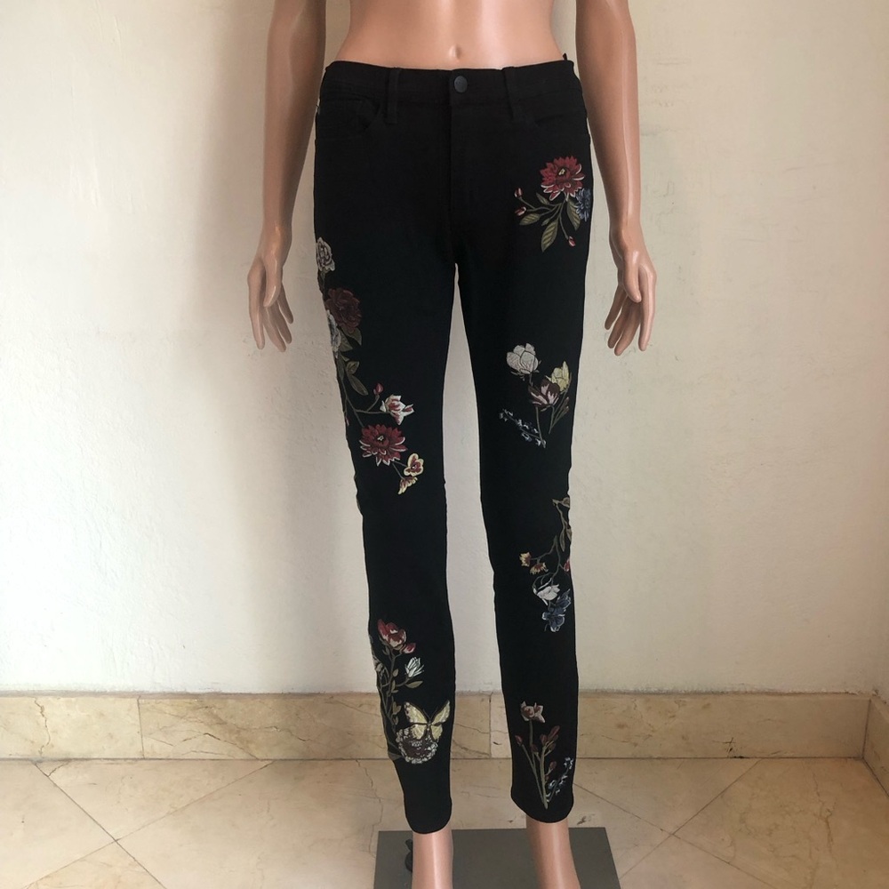 BUFFALO David Bitton Black Jeans FAITH Mid-Rise Skinny Pants Women’s Size 29